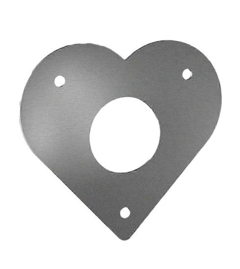 Lentoaukon suojapelti 32 mm sydämenmuotoinen